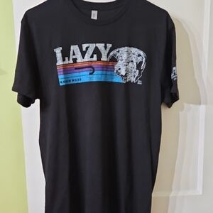 Lazy J Ranch Wear Women’s Black Graphic Short Sleeve Tee